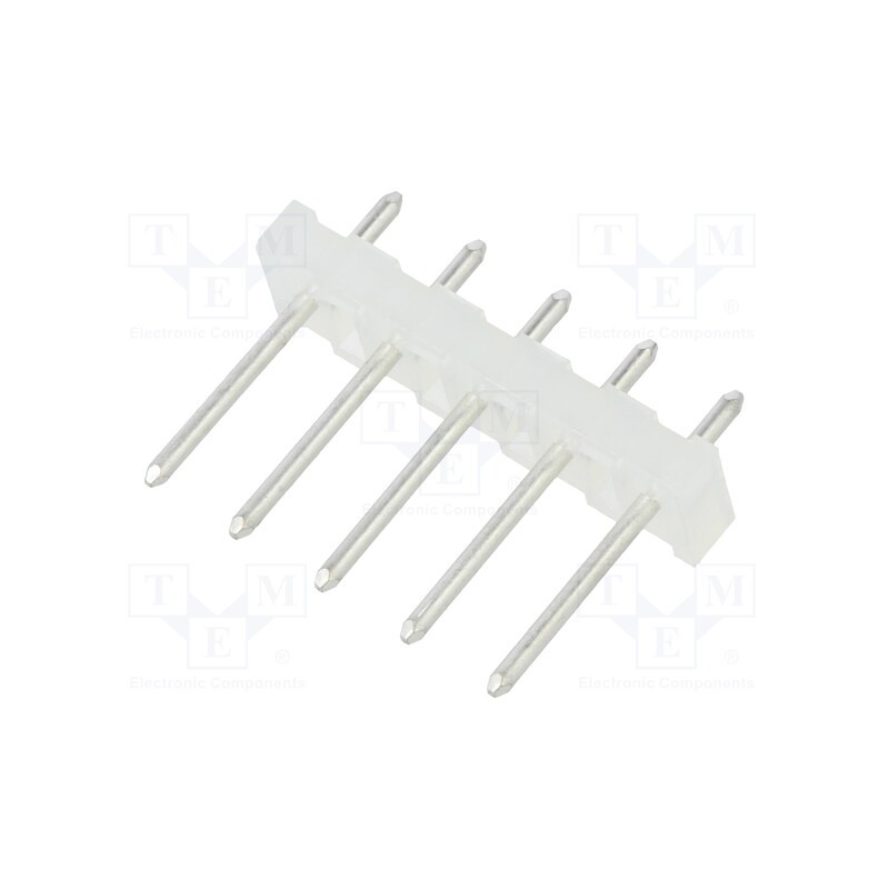 10 pcs x MOLEX - 10081051 - 5.08mm KK Hdr Vt RPin VrA 5Sn 5Ckt