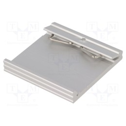 1 pcs x FISCHER ELEKTRONIK - KL35050 - DIN rail mounting bracket, aluminium, 50mm, Rail: TS35