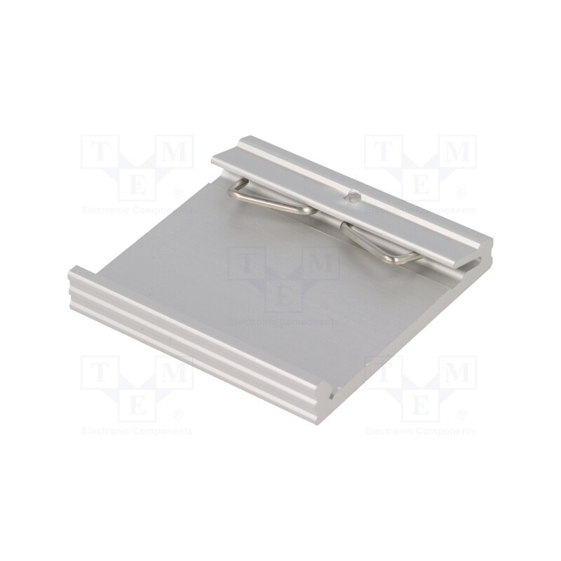 1 pcs x FISCHER ELEKTRONIK - KL35050 - DIN rail mounting bracket, aluminium, 50mm, Rail: TS35