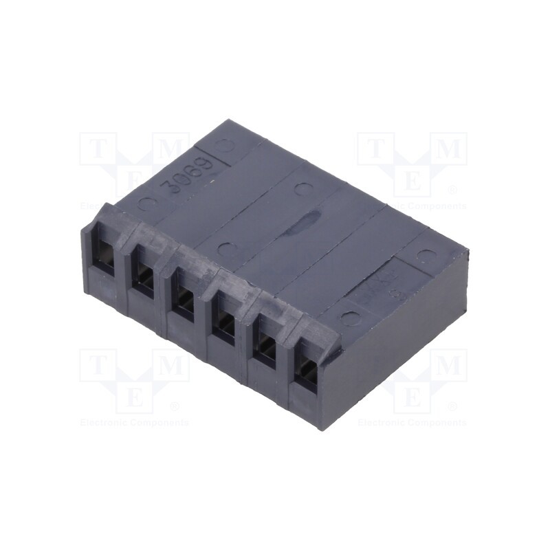 10 pcs x MOLEX - 9930600 - HOUSING KK 156IN GWT 6 ckt