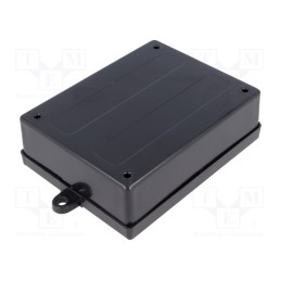 1 pcs x MASZCZYK - KM-38B BK - Enclosure: multipurpose, X: 100mm, Y: 132mm, Z: 39mm, ABS, black