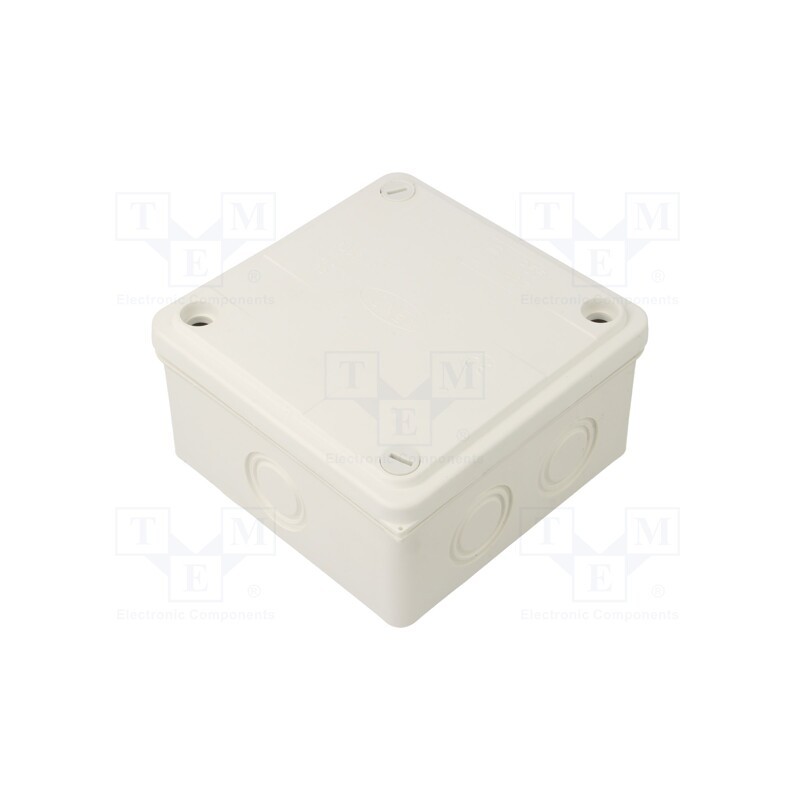 1 pcs x JONEX - PK-22/67 WHITE - Enclosure: junction box, X: 100mm, Y: 100mm, Z: 50mm, wall mount