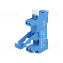 1 pcs x FINDER - 95.85.3SPA - Socket, 10A, 250VAC, for DIN rail mounting, screw terminals, IP20