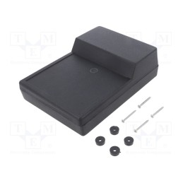 1 pcs x KRADEX - Z20A ABS - Enclosure: desktop, X: 138mm, Y: 189mm, Z: 59mm, ABS, black