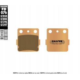 Galfer brake pads kh84 fd076g1396