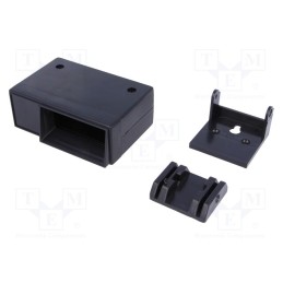 1 pcs x MASZCZYK - KM-32 BK - Enclosure: for devices with displays, X: 88mm, Y: 58mm, Z: 34mm, ABS