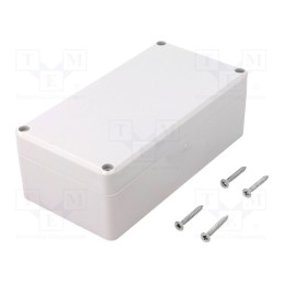 1 pcs x KRADEX - Z58J PS - Enclosure: multipurpose, X: 82mm, Y: 158mm, Z: 55mm, polystyrene