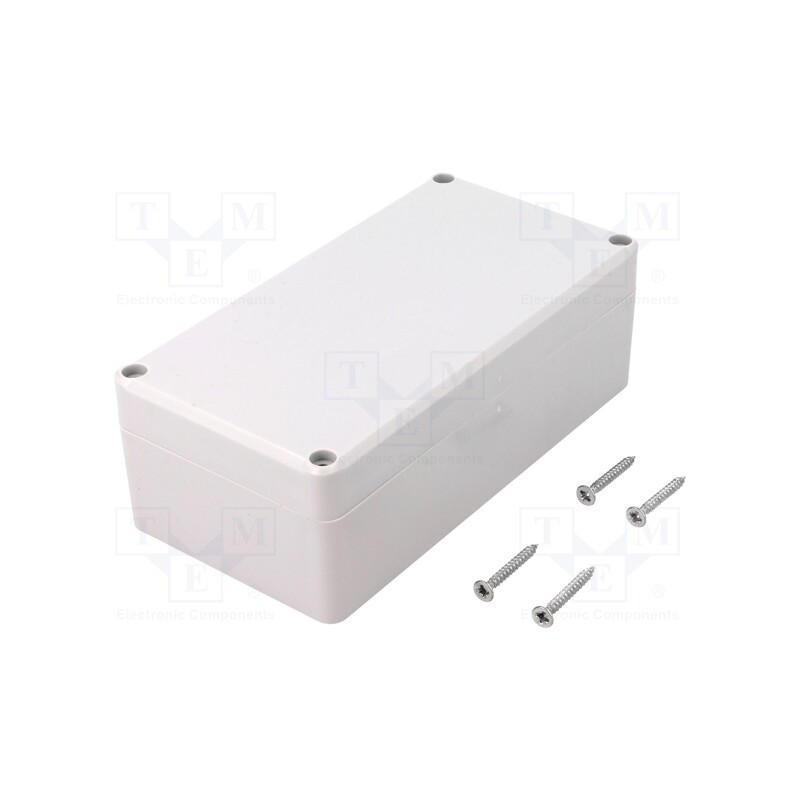 1 pcs x KRADEX - Z58J PS - Enclosure: multipurpose, X: 82mm, Y: 158mm, Z: 55mm, polystyrene