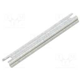 1 pcs x FIBOX - 9820006 - DIN rail, steel, W: 15mm, L: 99mm, P081106, Plating: zinc