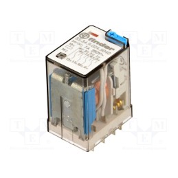 1 pcs x FINDER - 55.34.9.024.5040 - Relay: electromagnetic, 4PDT, Ucoil: 24VDC, Icontacts max: 15A