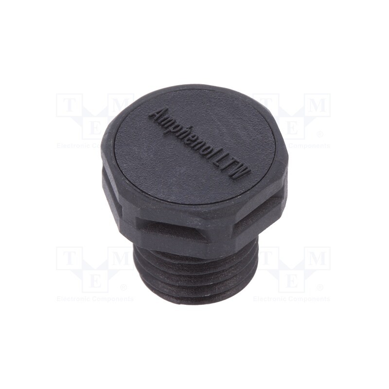 1 pcs x AMPHENOL - LTW VENT-PS1NBK-O8001 - Pressure compensation device, IP68, -40÷125°C, Thread: M12