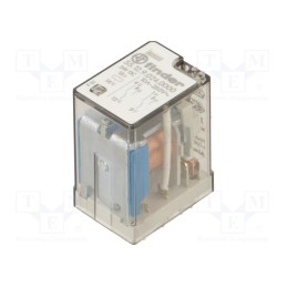 1 pcs x FINDER - 55.12.9.024.0000 - Relay: electromagnetic, DPDT, 24VDC, Icontacts max: 20A, PCB, 600Ω