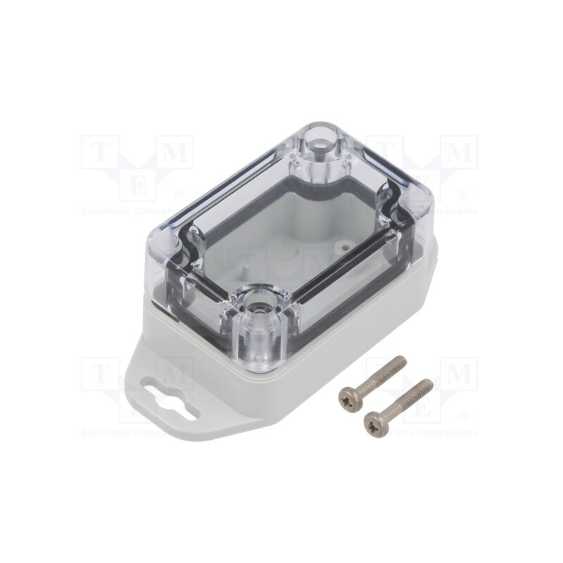 1 pcs x KRADEX - ZP60.40.30SUJP TM PC - Enclosure: multipurpose, X: 40mm, Y: 60mm, Z: 30mm, ZP, polycarbonate