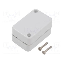 1 pcs x KRADEX - ZP60.40.30SJ TM PC - Enclosure: multipurpose, X: 40mm, Y: 60mm, Z: 30mm, ZP, polycarbonate