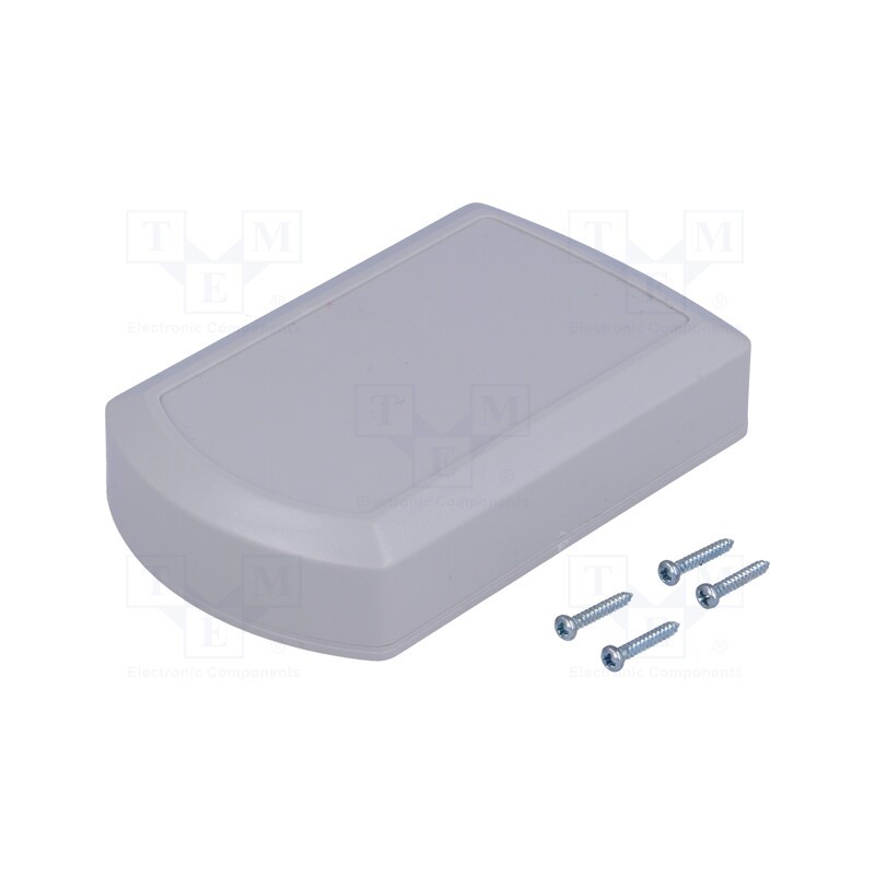 1 pcs x MASZCZYK - KM-100H GY - Enclosure: multipurpose, X: 57mm, Y: 92mm, Z: 22mm, ABS, grey, screwed