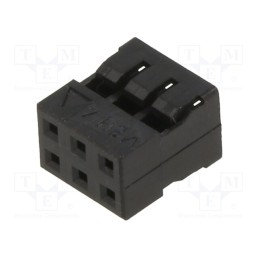 10 pcs x MOLEX - 511100650 - Plug, wire-wire/PCB, female, Milli-Grid, 2mm, PIN: 6, w/o contacts