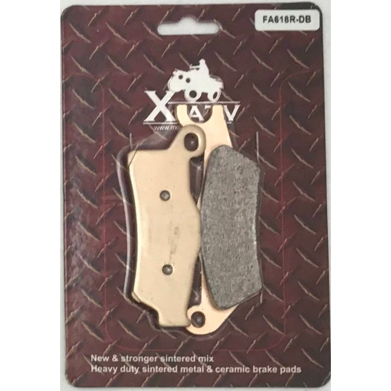 Brake pads can am outlander renegade 800 1000 12 15 front rear left st
