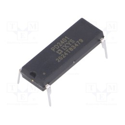 1 pcs x IXYS - PD2401 - Relay: solid state, Icntrl max: 100mA, 1000mA, max.500VAC, THT