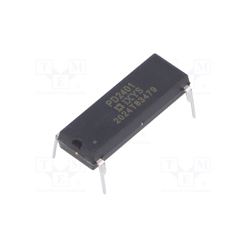 1 pcs x IXYS - PD2401 - Relay: solid state, Icntrl max: 100mA, 1000mA, max.500VAC, THT