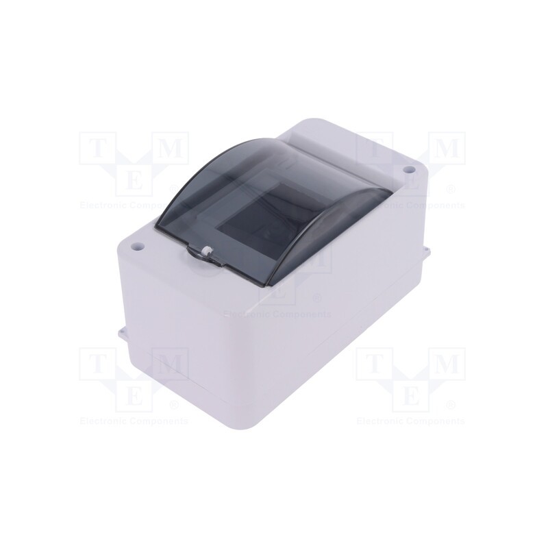 1 pcs x PAWBOL - C.2061 - Enclosure: for modular components, IP30, wall mount, white, ABS