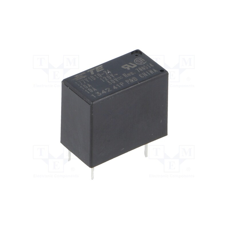 1 pcs x TE Connectivity - 2-1393194-1 - Relay: electromagnetic, SPST-NO, Ucoil: 24VDC, 10A, 10A/250VAC