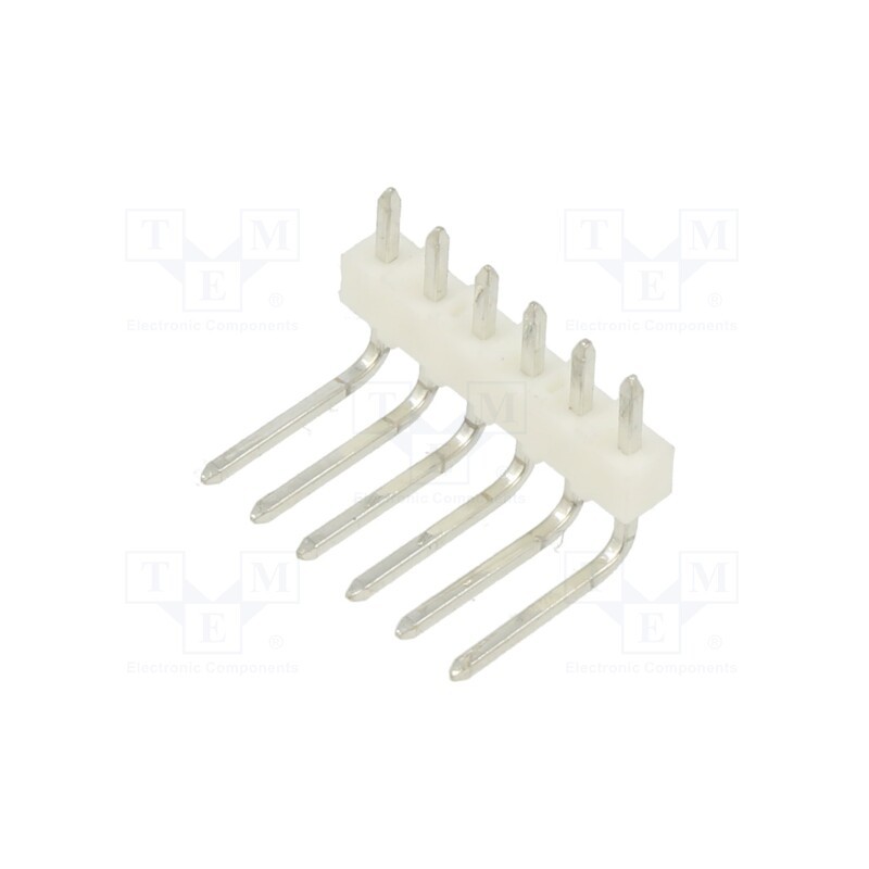 10 pcs x MOLEX - 22052061 - KK 100 HDR FLAT RTAN 6CKT TIN