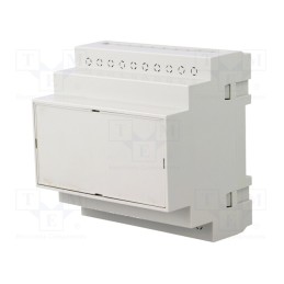 1 pcs x KRADEX - Z109J ABS V0 - Enclosure: for DIN rail mounting, Y: 90mm, X: 87mm, Z: 65mm, ABS