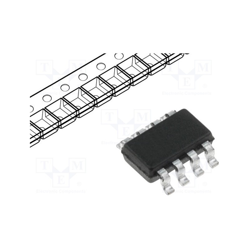 1 pcs x MICROCHIP TECHNOLOGY - MIC863YM8-TR - IC: operational amplifier, 800kHz, 2÷5.25V, Ch: 2, SOT23-8