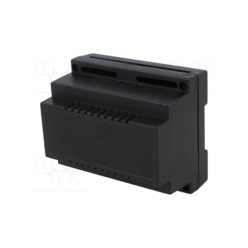 1 pcs x KRADEX - Z101 ABS V0 - Enclosure: for DIN rail mounting, Y: 89mm, X: 107mm, Z: 65mm, ABS