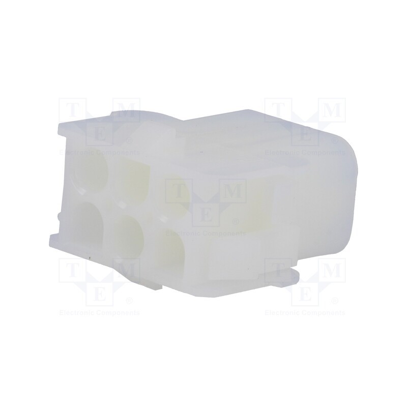 10 pcs x NINIGI - NSLG-2X3 - Plug/socket, wire-wire, male/female, NLS, 6.35mm, PIN: 6, UL94V-2