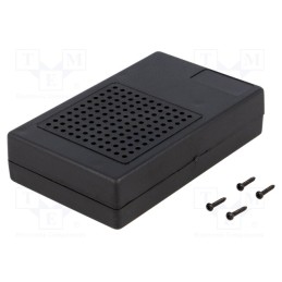 1 pcs x MASZCZYK - KM-33 BK - Enclosure: multipurpose, X: 73.5mm, Y: 118mm, Z: 29mm, ABS, black