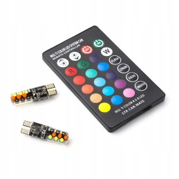 Bulbs w3w w5w w10w w16w led t10 r10 rgb remote control