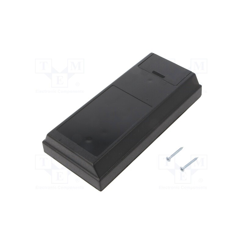 1 pcs x MASZCZYK - KM-83/BK - Enclosure: wall mounting, X: 81mm, Y: 170mm, Z: 32mm, ABS, black