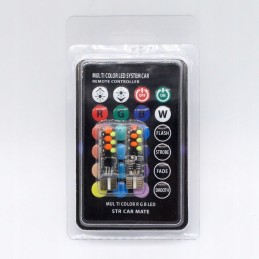 Bulbs w3w w5w w10w w16w led t10 r10 rgb remote control