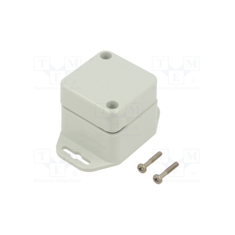 1 pcs x KRADEX - ZP45.45.40SUJ TM PC - Enclosure: multipurpose, X: 45mm, Y: 45mm, Z: 40mm, ZP, polycarbonate