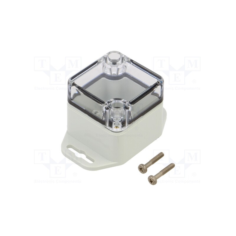 1 pcs x KRADEX - ZP45.45.40SUJP TM PC - Enclosure: multipurpose, X: 45mm, Y: 45mm, Z: 40mm, ZP, polycarbonate