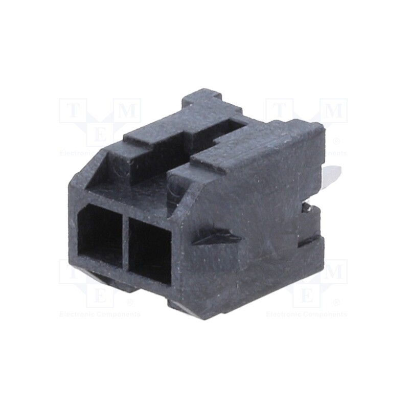 10 pcs x MOLEX - 430450213 - Socket, wire-board, male, Micro-Fit 3.0, 3mm, PIN: 2, Layout: 2x1