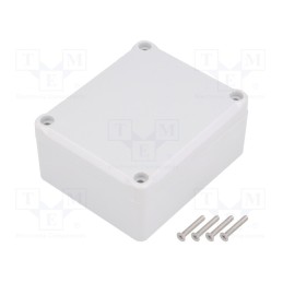 1 pcs x KRADEX - Z54JH TM PS - Enclosure: multipurpose, X: 74mm, Y: 89mm, Z: 41mm, polystyrene, grey