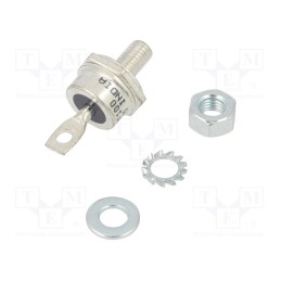 1 pcs x VISHAY - VS-70HF100 - Diode: rectifying, 1kV, 1.35V, 70A, cathode to stud, DO203AB,