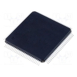 1 pcs x MICROCHIP TECHNOLOGY - DSPIC33EP512MU810-I/PF - IC: dsPIC microcontroller, 512kB, 52kBSRAM, TQFP100, 3÷3.6VDC
