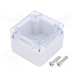 1 pcs x GAINTA - G250C - Enclosure: multipurpose, X: 50mm, Y: 52mm, Z: 35mm, polycarbonate