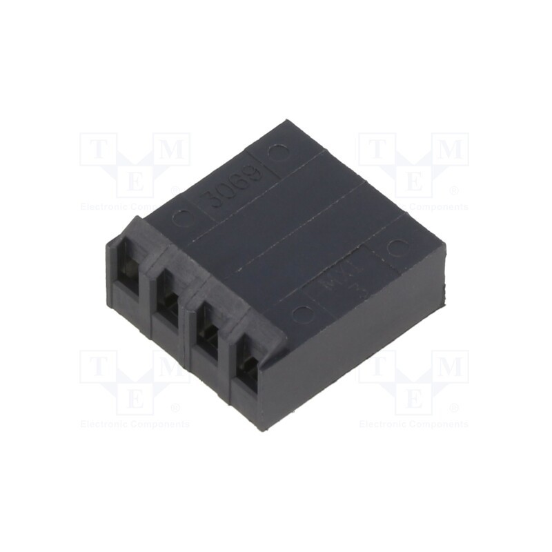 10 pcs x MOLEX - 9930400 - HOUSING KK 156IN GWT 4 ckt