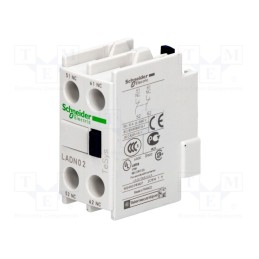 1 pcs x SCHNEIDER ELECTRIC - LADN02 - Auxiliary contacts, Series: TeSys D, Leads: screw terminals