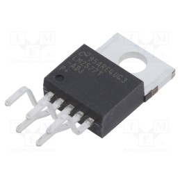 1 pcs x TEXAS INSTRUMENTS - LM2577T-ADJ/LF03 - IC: PMIC, DC/DC converter, Uin: 3.5÷40VDC, Uout: 0÷60VDC, 3A, Ch: 1