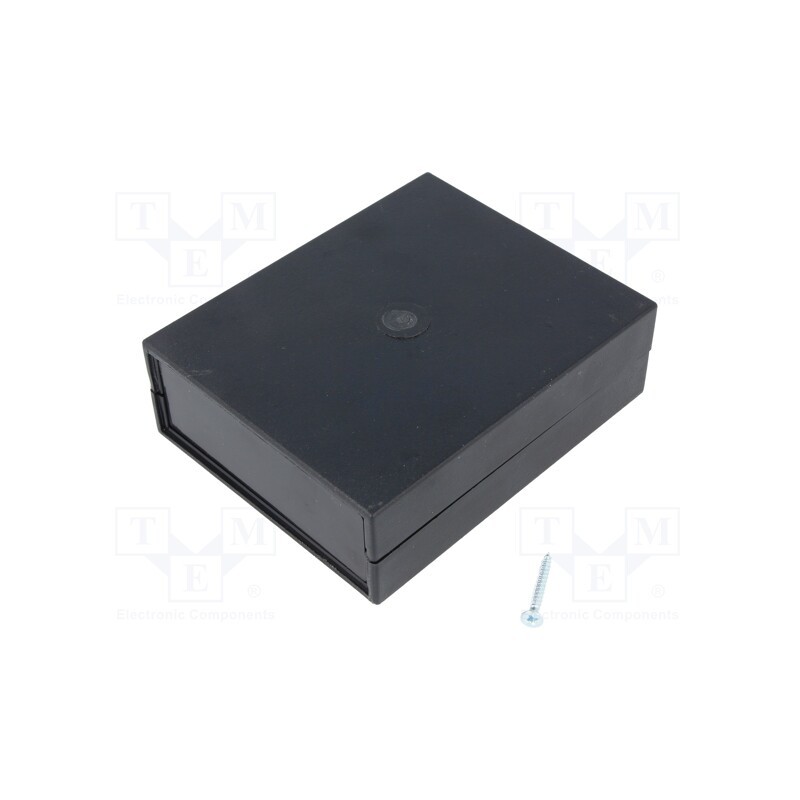 1 pcs x MASZCZYK - KM-35 BK - Enclosure: with panel, X: 91mm, Y: 111mm, Z: 35mm, ABS, black