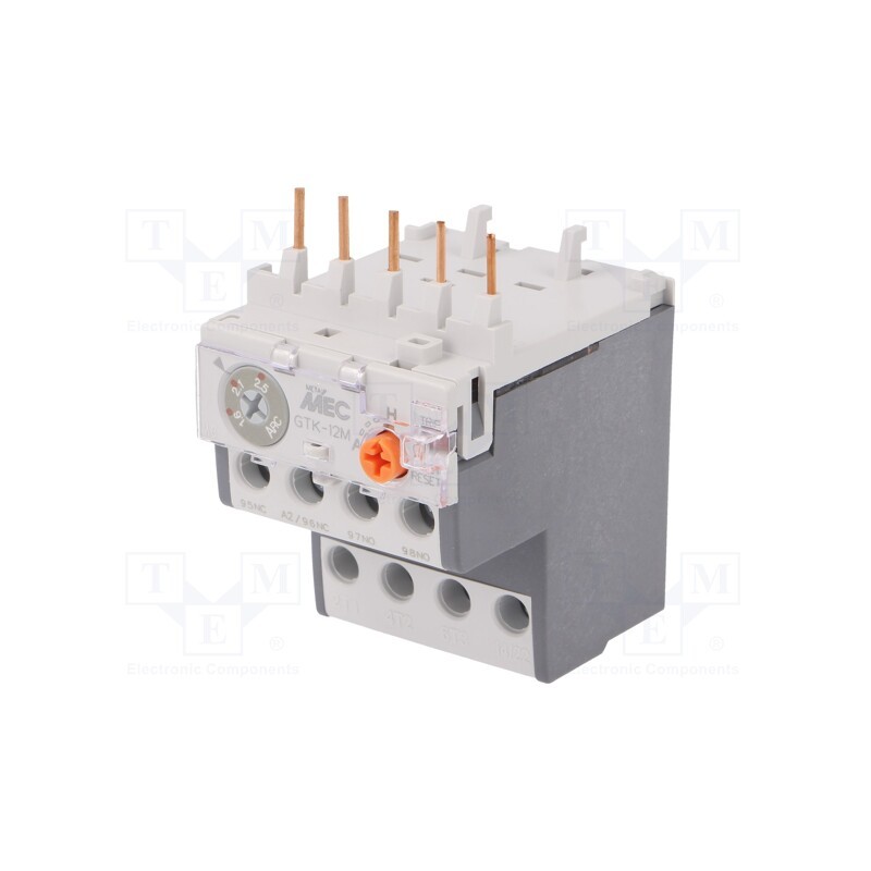 1 pcs x LS ELECTRIC - GTK-12M 1,6-2,5A - Thermal relay, Series: METAMEC, Auxiliary contacts: NO + NC, IP20