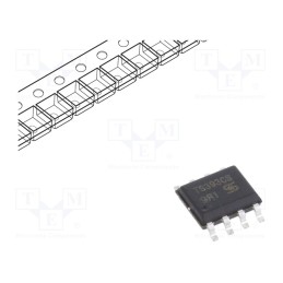 3 pcs x TAIWAN SEMICONDUCTOR - TS393CS RLG - IC: comparator, low-power, Cmp: 2, 1.3us, SMT, SOP8, , 50nA