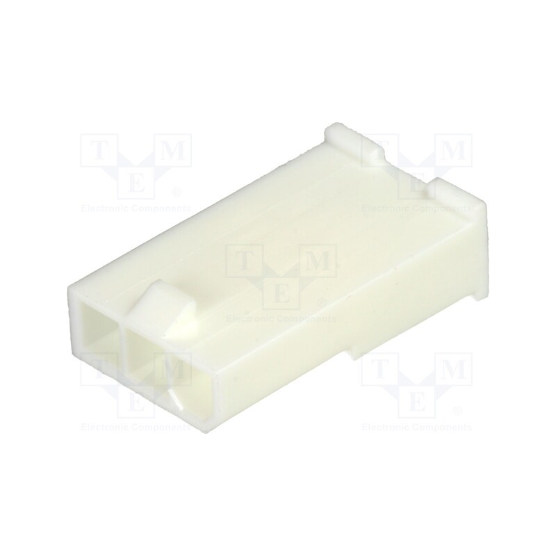 10 pcs x MOLEX - 39014037 - Plug, wire-wire, male, Mini-Fit Jr, 4.2mm, PIN: 3, w/o contacts