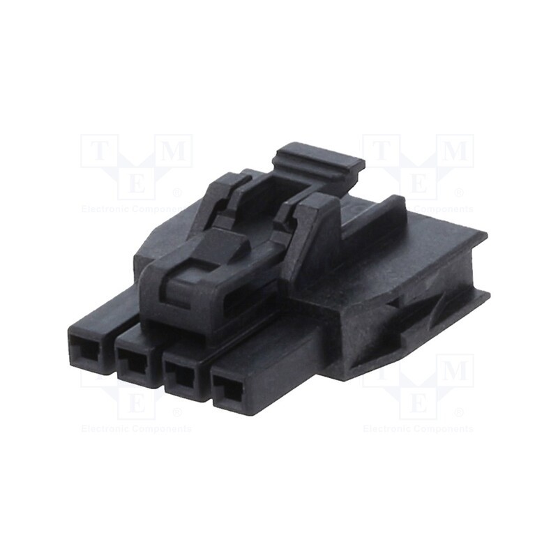 10 pcs x MOLEX - 1053071204 - NANO-FIT RCPT HSG SGL 4CKT TPA BLK