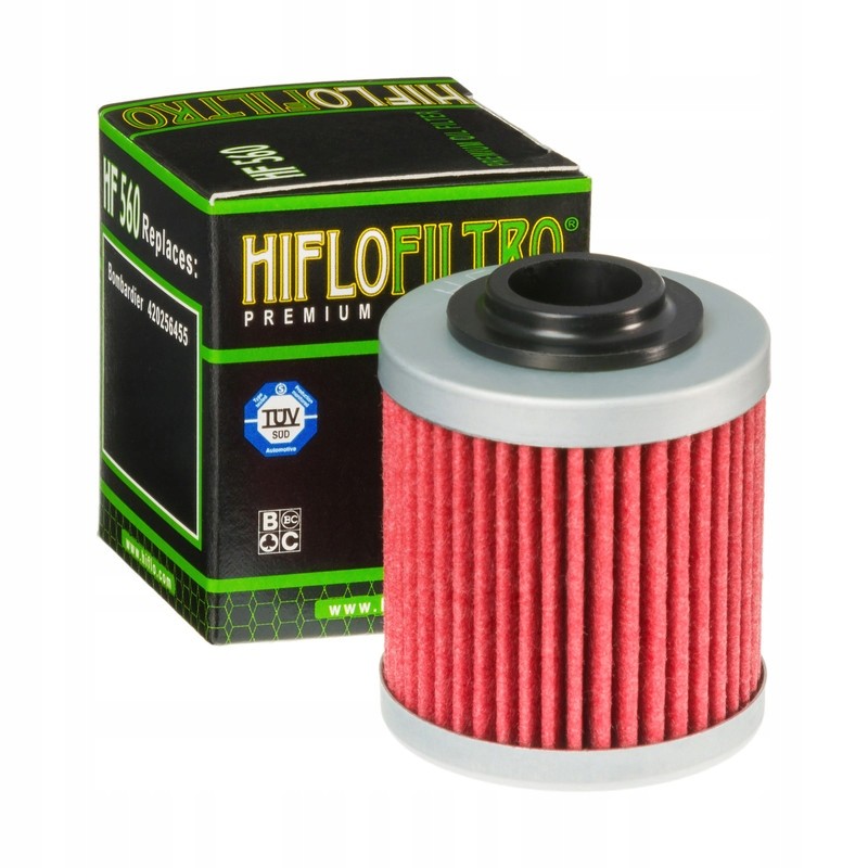 Hiflo oil filter hf 560 can am ds 450 2008 2012